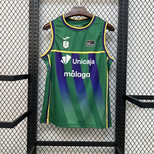 Malaga Baloncesto 2025-26 Home basketball Jersey