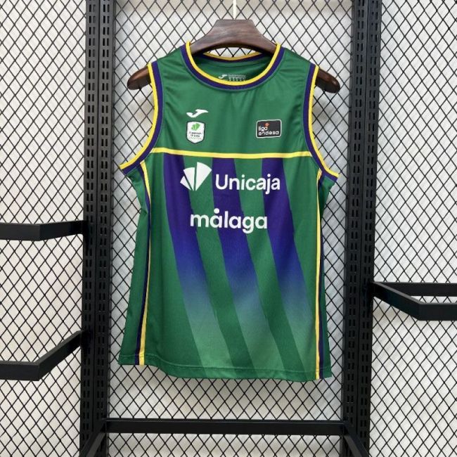 Malaga Baloncesto 2025-26 Home basketball Jersey