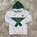 Elche FC 2025-26 White and Green Hoodie