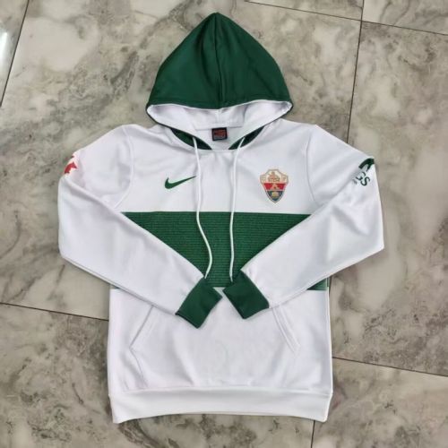 Elche FC 2025-26 White and Green Hoodie