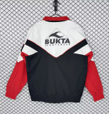 Retro Sevilla 1992-93 White Black And Red Windbreaker