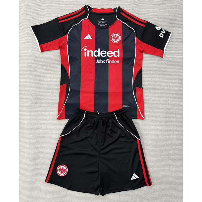 Eintracht Frankfurt 2025-26 Home Kids Kit