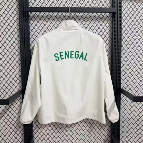 Senegal 2026 White Windbreaker