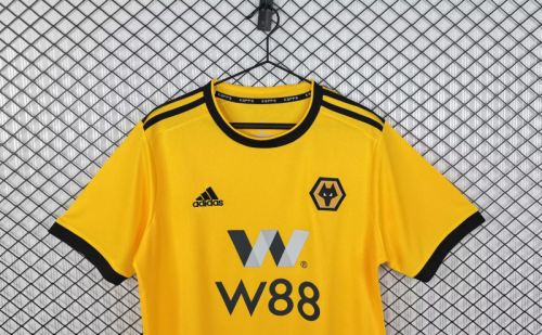 Retro Wolverhampton Wanderers 2018-19 home soccer jersey