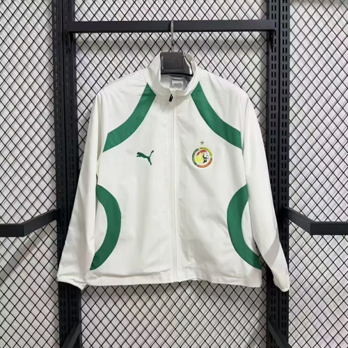 Senegal 2026 White Windbreaker