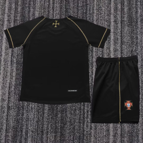 Retro Portugal 2006 Away kids Soccer jersey