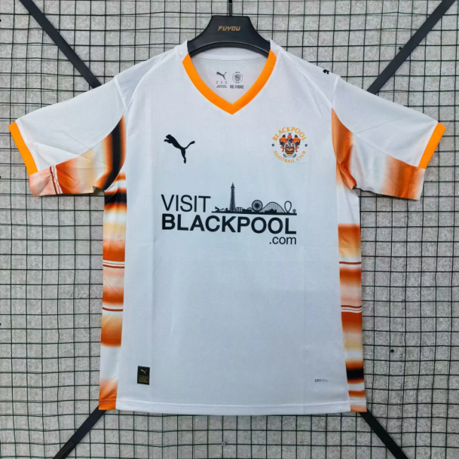 Blackpool F.C. 2025-26 Away Soccer Jersey