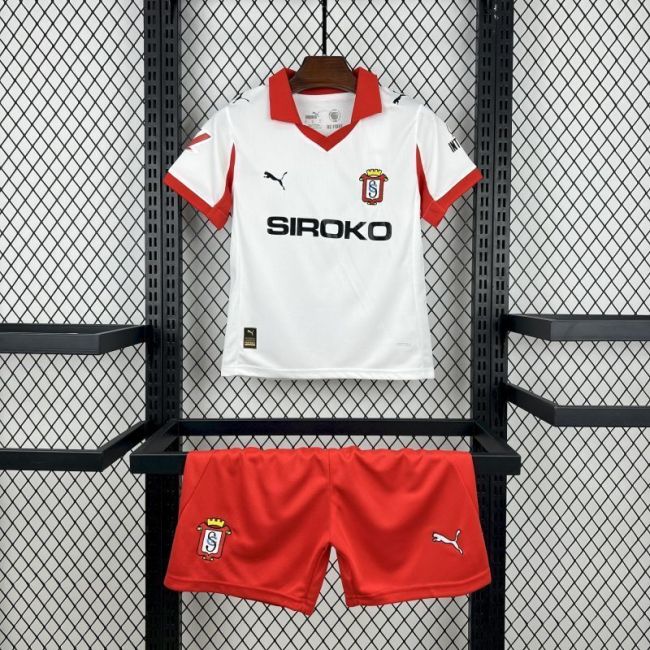 Sporting de Gijon 2025-26 Third Away Kids Kit