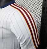 Roma 2025-26 Icon White player version(The player version is more slim fit, it is recommended to buy one size larger)