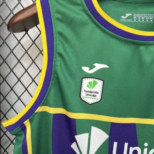 Malaga Baloncesto 2025-26 Home basketball Jersey