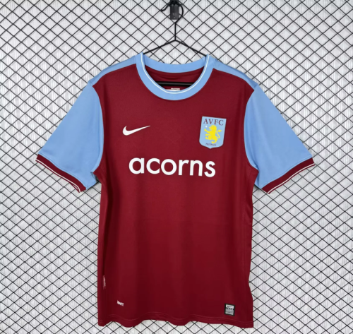 Retro Aston Villa 2009-10 home soccer jerseys