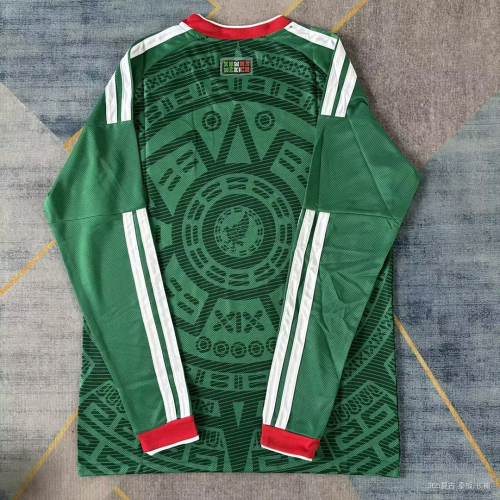 Mexico 2026 World Cup Home Long sleeve soccer jersey