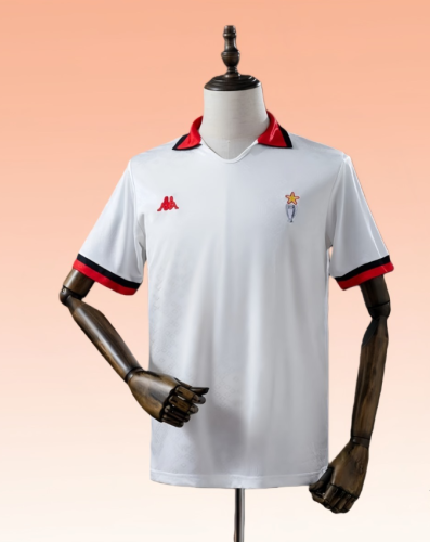 Retro AC Milan 1989-90 Away Soccer Jersey
