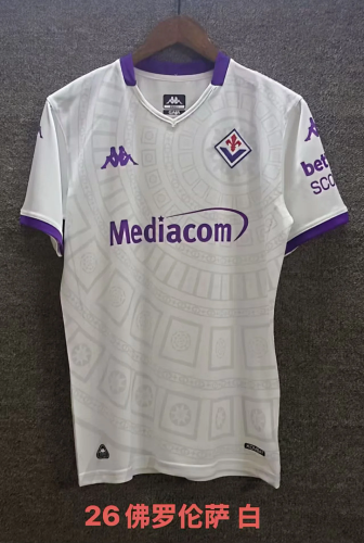 Fiorentina Florence 2025-26 Away Jersey