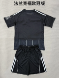 Eintracht Frankfurt 2025-26 Champions League black soccer jersey