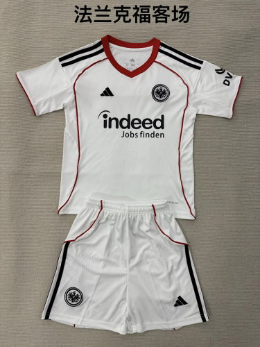 Eintracht Frankfurt 2025-26 Away Kids Kit