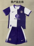 Adults And Youth Toulouse 2025-26 Home Soccer Uniform