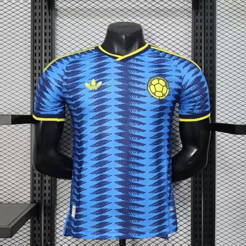 Colombia 2026 World Cup Away player version jersey (The player version is more slim fit, it is recommended to buy one size larger)