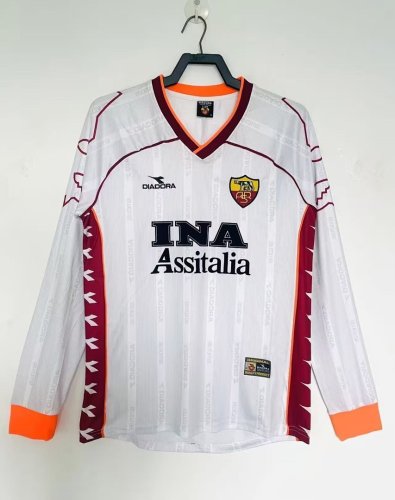 Retro Roma 1999-00 Away Long Sleeve