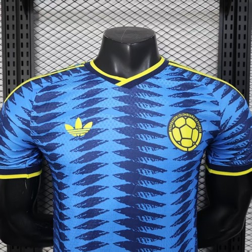 Colombia 2026 World Cup Away player version jersey (The player version is more slim fit, it is recommended to buy one size larger)