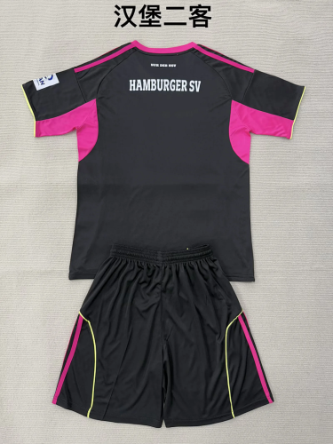Hamburger SV 2025-26 Third Away Kids Kit