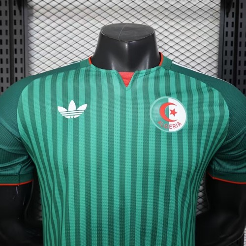Algeria 2026 Away player version soccer jersey(The player version is more slim fit, it is recommended to buy one size larger)