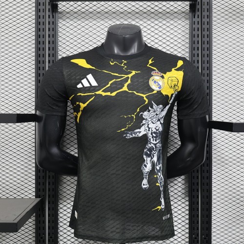 Real Madrid 2025-26 Thor Player Edition Jersey  (The player version is more slim fit, it is recommended to buy one size larger)