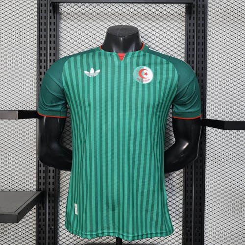 Algeria 2026 Away player version soccer jersey(The player version is more slim fit, it is recommended to buy one size larger)