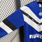 Inter Milan 2025-26 Blue Long Sleeve Training