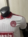 2025-26 AD x Oasis Tour Jacquard White and Red font 25 Player Version Jersey  (The player version is more slim fit, it is recommended to buy one size larger)