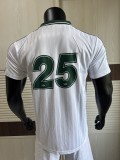 2025-26 AD x Oasis Tour Jacquard Green and White font 25 Player Version Jersey  (The player version is more slim fit, it is recommended to buy one size larger)