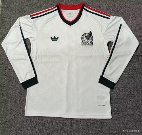 Mexico 2026 World Cup Away Long sleeve soccer jersey