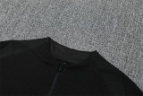Paris Saint Germain 2025-26 Black Half zipper Training