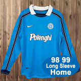 Retro 1998-99 Napoli Home Long Sleeve soccer jersey