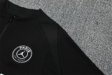 Paris Saint Germain 2025-26 Black Half zipper Training