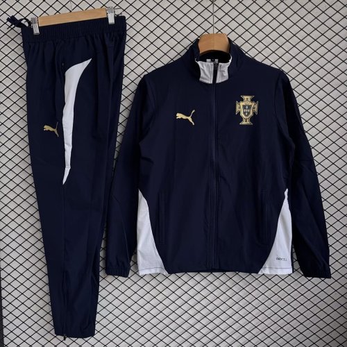 Portugal 2025-26 Black windbreaker Suit