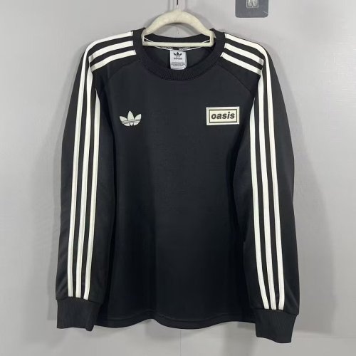 AD Oasis 2025-26 Black Long Sleeve Jersey Size S-3XL   (The player version is more slim fit, it is recommended to buy one size larger)