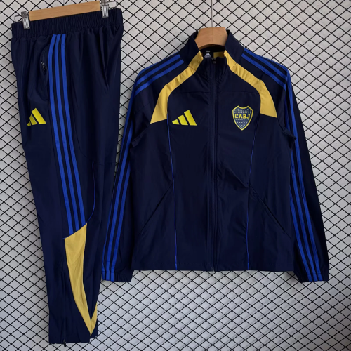 Boca junior 2025-2026 Blue Windbreaker Suit