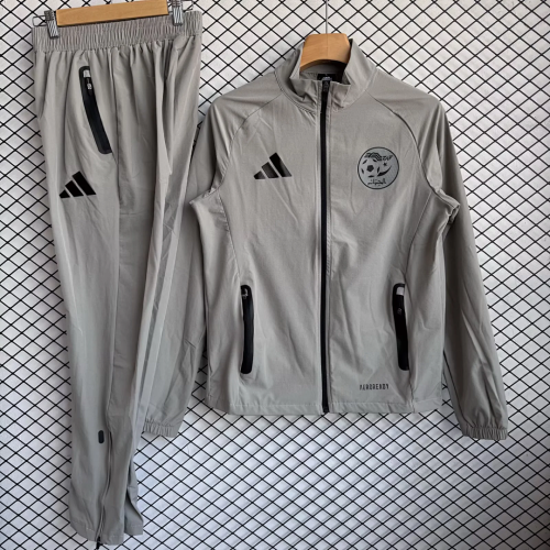 Algeria 202526 Gray Windbreaker Suit