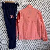 Barcelona 2025-2026 Pink Windbreaker Suit