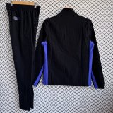 Barcelona 2025-2026 Black And Purple Windbreaker Suit