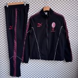 AC Milan 202526 Black Windbreaker Suit