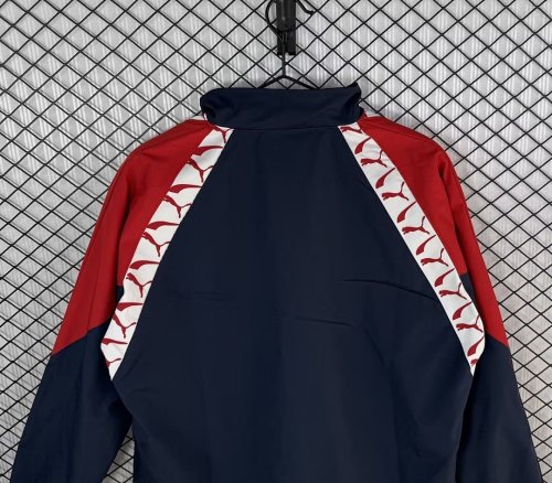 Atletico Madrid 1995-1996 Dark Blue windbreaker