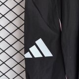 Juventus 202526 Black Windbreaker Suit Size S-2XL