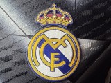 Real Madrid 202526 Black Retro Model Player Edition Jersey（The player version is more slim fit, it is recommended to buy one size larger)
