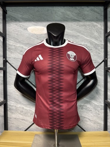 Qatar 2026 World Cup Home Player Version soccer jersey（The player version is more slim fit, it is recommended to buy one size larger)
