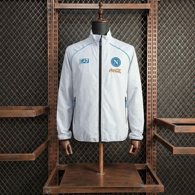 Napoli 2025-26 White windbreaker