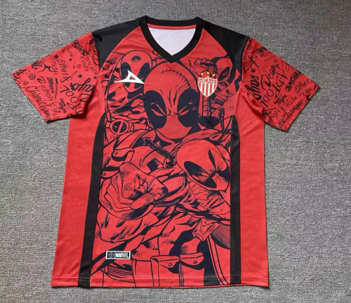 Necaxa 2025-26 DEADPOOL version soccer jersey