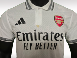 Arsenal 2025-26 White Special Player Version Training jersey（The player version is more slim fit, it is recommended to buy one size larger)