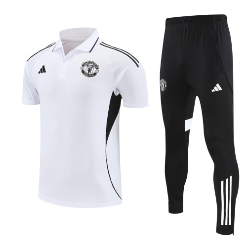Manchester United 2025-26 White POLO